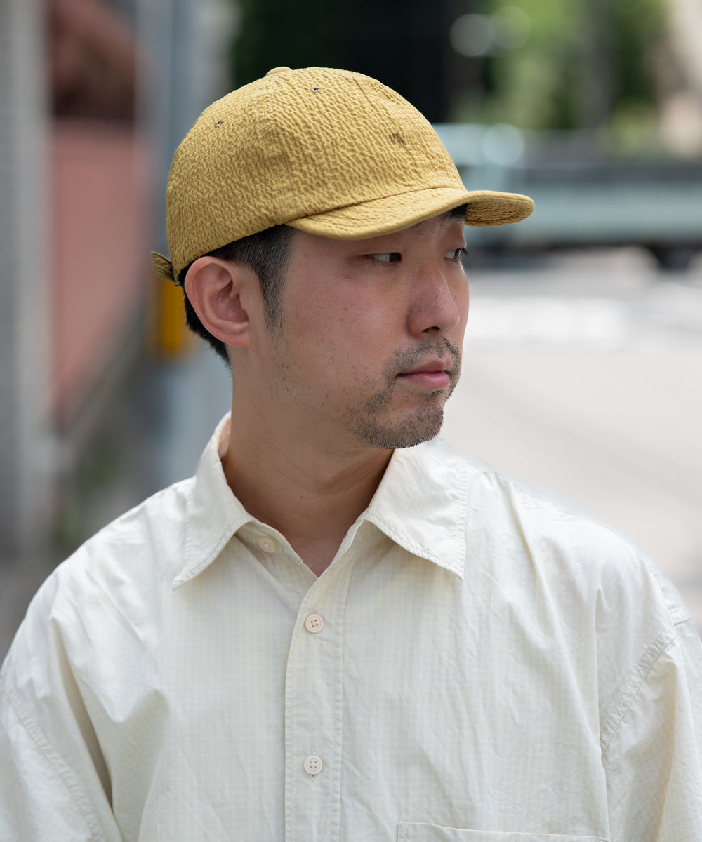 Seersucker Short visor Cap