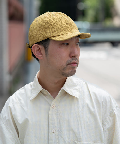 Seersucker Short visor Cap
