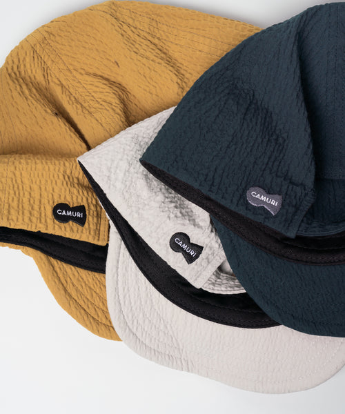 Seersucker Short visor Cap