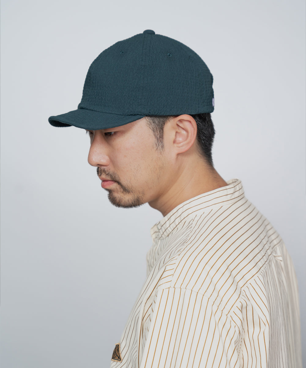 Seersucker Short visor Cap