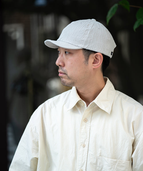 Seersucker Short visor Cap