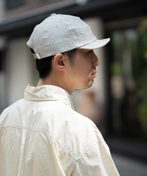 Seersucker Short visor Cap