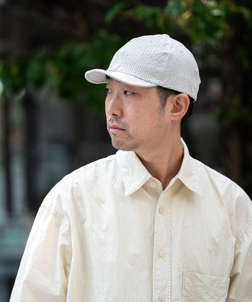 Seersucker Short visor Cap