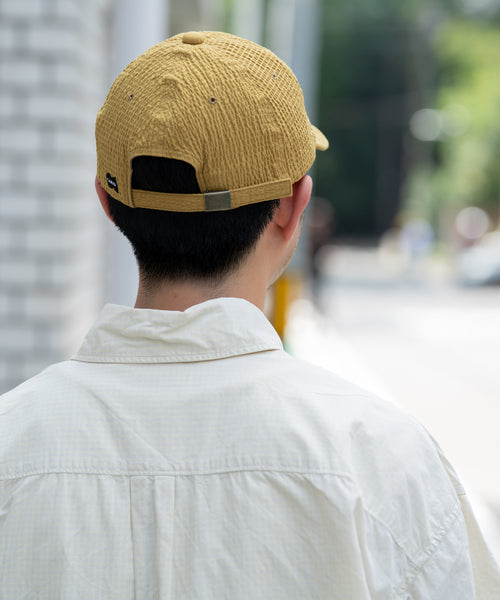 Seersucker Short visor Cap